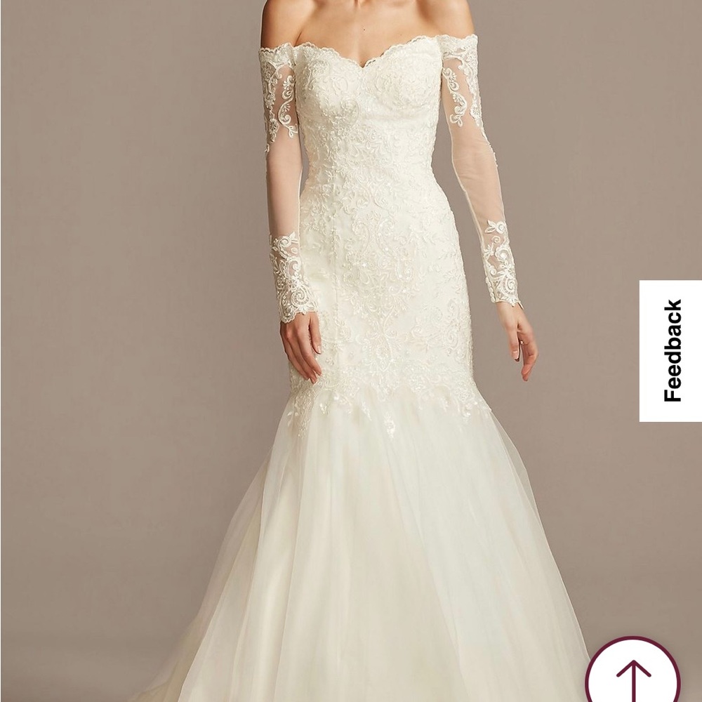 NWT David’s Bridal Gown WG3943